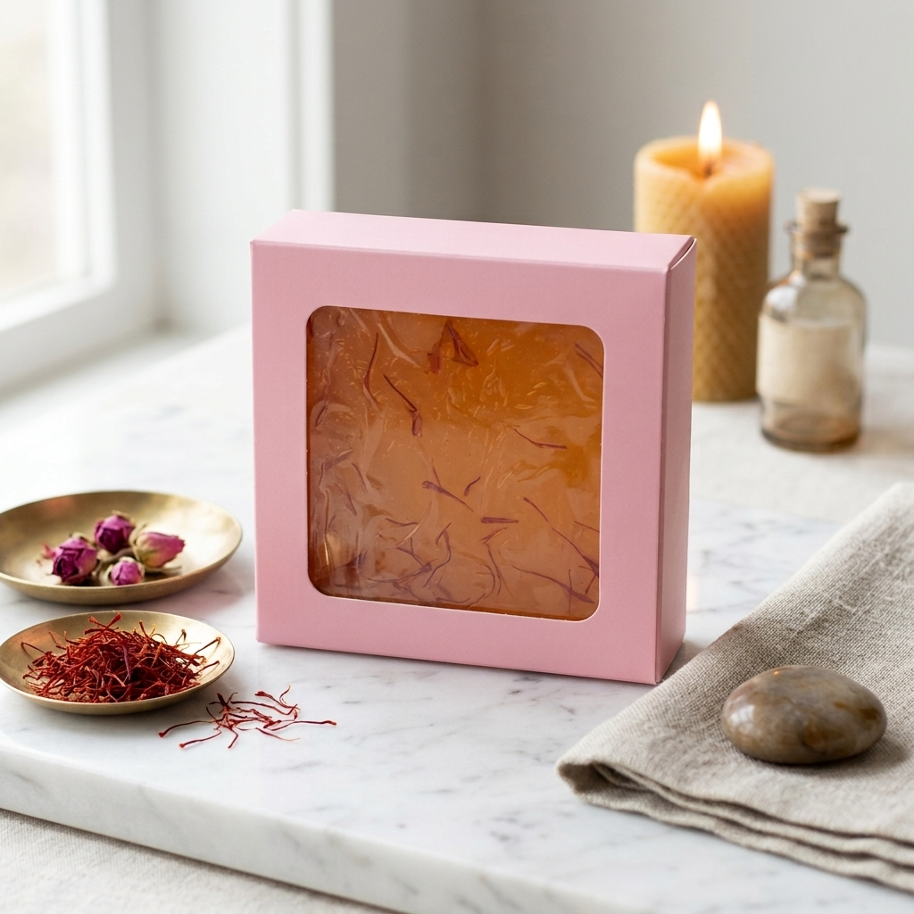 Kesar and Milk Handmade Organic Soap