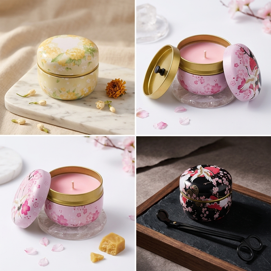 Tin Jars Candles