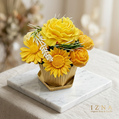 Flower Bouquets Candle