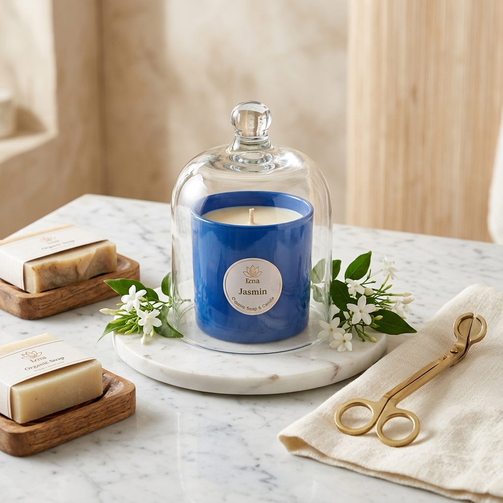 Glass Bell Jar Cloche Set