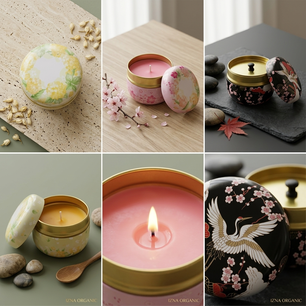 Tin Jars Candles