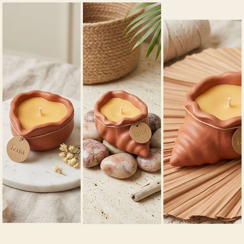 Shankh Jars Candles