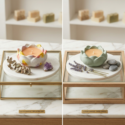 Lotus Scented Candle