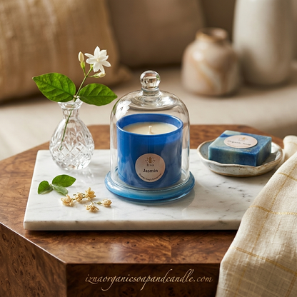 Glass Bell Jar Cloche Set