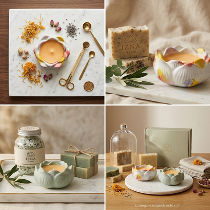 Lotus Scented Candle