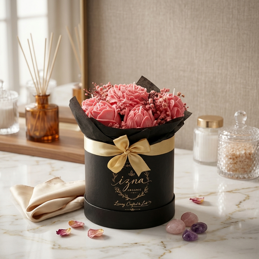 Blooming Flower Candle Bouquet