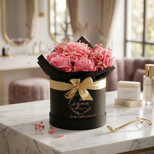 Blooming Flower Candle Bouquet